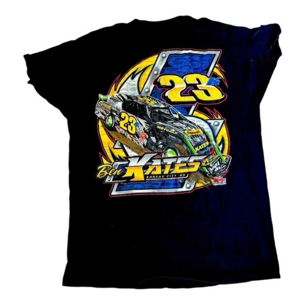 VTG Ben Kates #23 Racing TShirt‎ size Large by Gildan